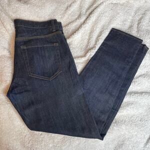 BALDWIN Meire Indigo Blue Jean Straight Leg 29 Button Fly